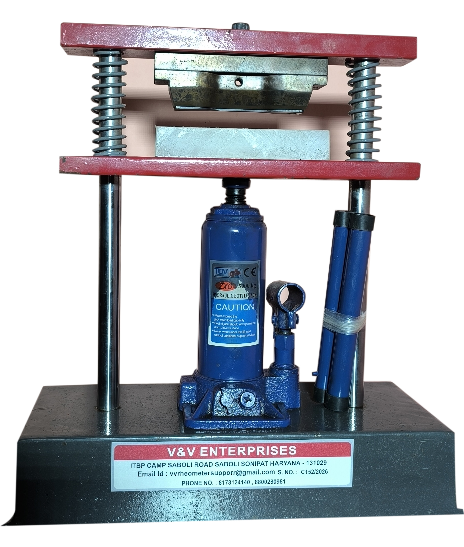 Sample Cutter Machine (Manual)